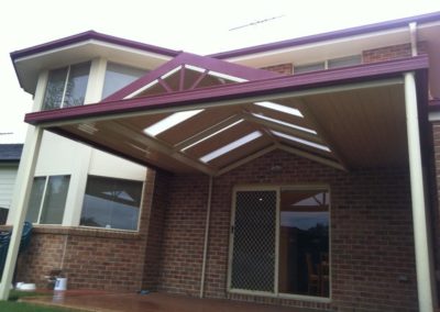 gable pitched roof