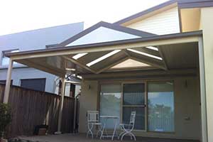 colorbond gable roof kit backyard house